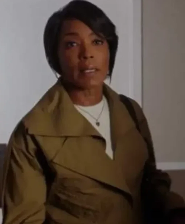 9-1-1 S04 Athena Grant Olive Green Cotton Jacket