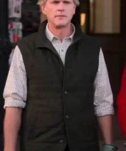 A Castle For Christmas Black Cary Elwes Vest