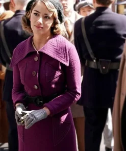 Agents of Shield S07 Chloe Bennet Long Purple Coat