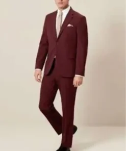 Alison Brick Maroon Suit