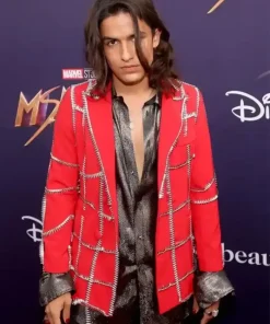 Aramis Knight Ms. Marvel Event Red Suiting Blazer