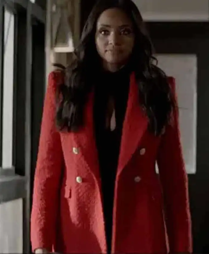 Batwoman Sophie Moore Red Wool Blazer - Image 2