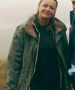 Beth Foxwell 007 Road to a Million Green Hooded Jacket