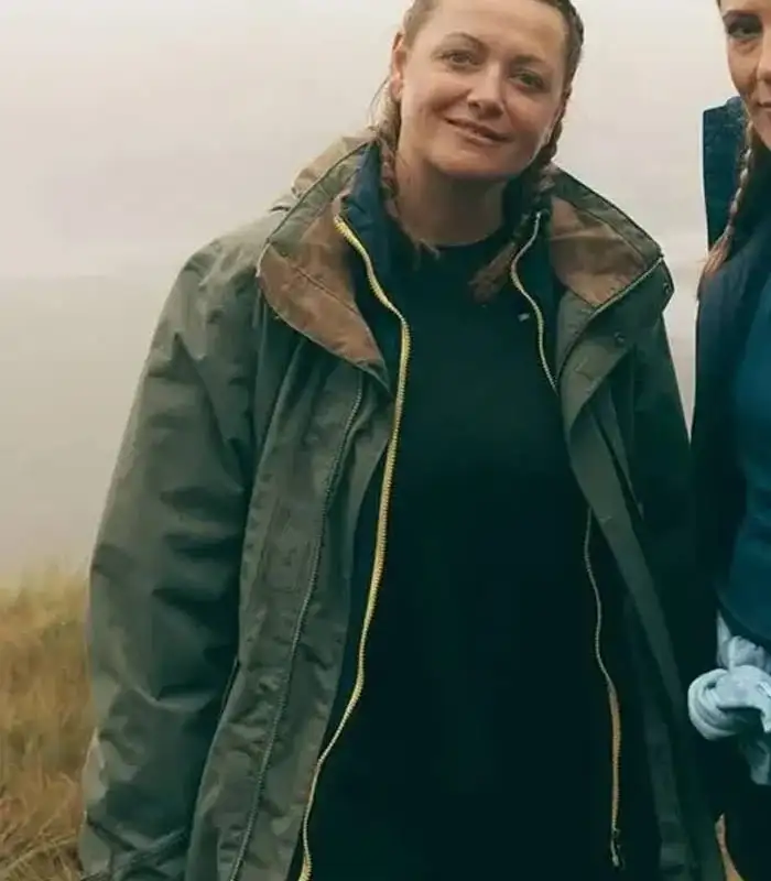 Beth Foxwell 007 Road to a Million Green Hooded Jacket