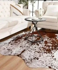 Cowhide Cow Print Rug