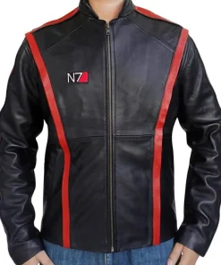 Captain Shepard Mass Effect Black Jacket