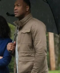 Charmed Ser’Darius Blain Beige Cotton Jacket