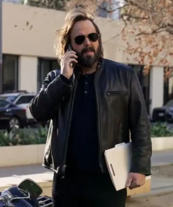 Cisco The Lincoln Lawyer S02 Black Leather Jacket