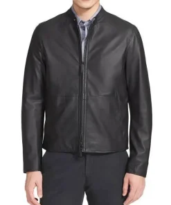 Classic Leather Simple Men Jacket