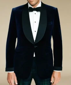 Colin Firth Kingsman Harry Hart Blue Tuxedo
