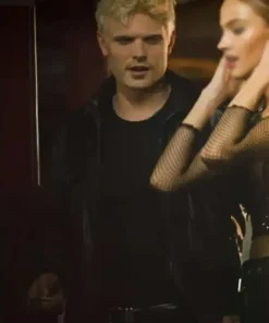 Depravity Alex Roe Leather Black Jacket