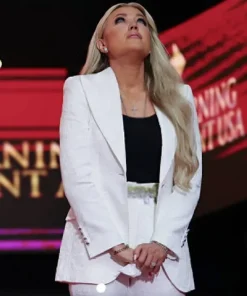 Erika Kirk Charlie Kirk Memorial Blazer