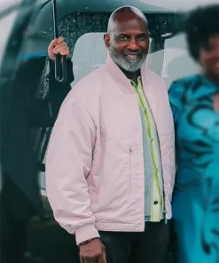 G20 2025 Julius Tennon Pink Bomber Jacket