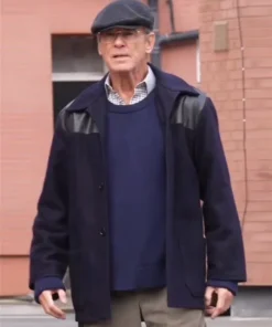Giant 2025 Pierce Brosnan Blue Wool Coat