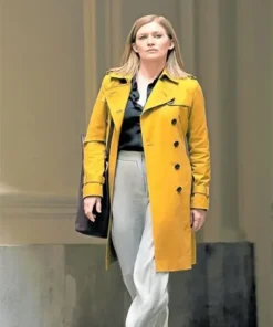 Marissa Hanna Yellow Cotton Coat