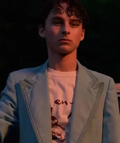I Am Not Okay With This Wyatt Oleff Blazer Coat