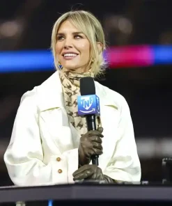 NFL Charissa Thompson White Coat