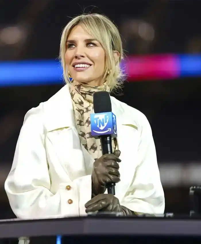 NFL Charissa Thompson White Coat
