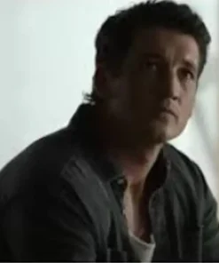 Spiderhead Miles Teller Denim Black Jacket