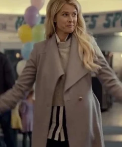Spinning Out Mandy Davis Wrap Coat