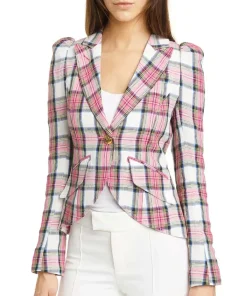 Riverdale S05 Vanessa Morgan Suiting Fabric Plaid Blazer