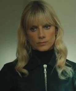Wingwomen Mélanie Laurent Black Leather Jacket