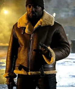 Wynonna Earp S04 Agent Dolls Shearling Fur Jacket