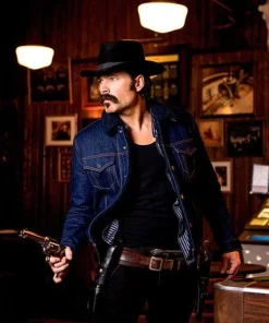 Wynonna Earp Tim Rozon Denim Trucker Jacket