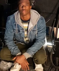 Zombie Town 2023 Mike Broadstreet Denim Blue Jacket